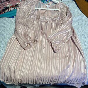 Lauren Conrad Dusty Mauve Top! Size 3X